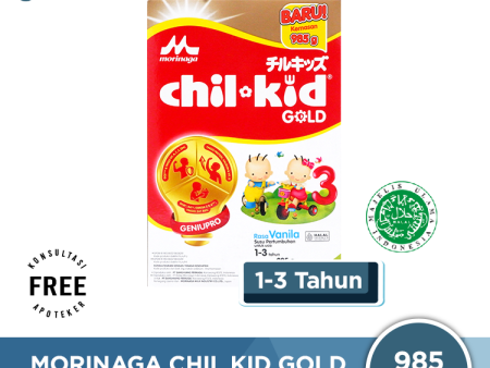 Morinaga Chil Kid Gold Vanila 985 Gr - Susu Pertumbuhan Anak 1-3 Tahun Online Sale