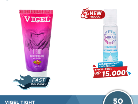 Vigel Tight Lubricating Gel 50 Gram - Pelumas Vigel Tight Discount