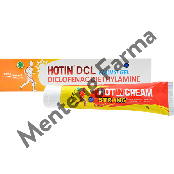 Hot In DCL Emulsi Gel 120 Gr - Gel Pereda Nyeri Sendi, Rematik, Memar Discount