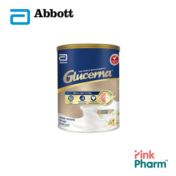 Glucerna Triple Care Powder Vanilla 800g Supply