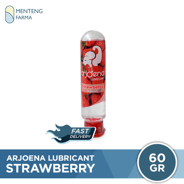 Arjoena Strawberry Lube 60 Gr - Pelumas Pria Wanita Water Based For Discount