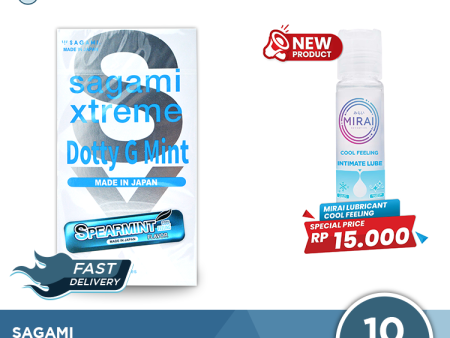 Kondom Sagami Xtreme Dotty G Mint Isi 10 - Aroma Spearmint Flavor For Sale