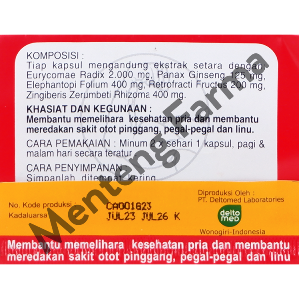 Srongpas Ginseng 2 Kapsul - Herbal Stamina Pria For Cheap