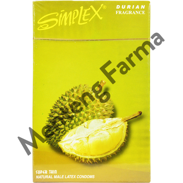 Kondom Simplex Durian Fragrance - Isi 12 Fashion