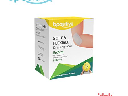 BPositive Soft & Flexible Dressing + Pad (5 x 7cm) Online Sale