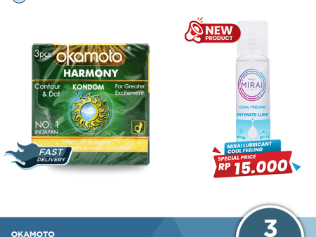 Kondom Okamoto Harmony - Isi 3 For Discount