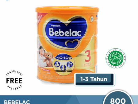 Bebelac 3 Madu Susu Pertumbuhan Bubuk 800 Gr on Sale