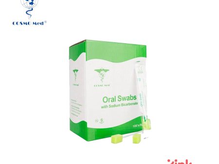 COSMOMED ORAL SWABS W  SODIUM BICARBONATE 10s For Discount