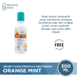 Secret Clean Propolis Antiseptic Mouthwash Orange Mint 300 mL - Obat Kumur Antiseptik Online