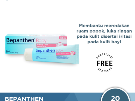 Bepanthen Salep Bayi 20 Gram - Salep Ruam Popok Bayi dan Luka Lecet on Sale