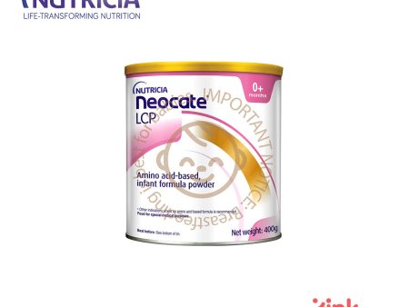 Nutricia Neocate LCP (100% amino acid) Infant Formula Supply