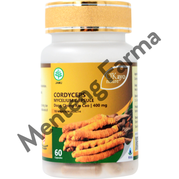 O Kayo Nature Cordyceps Mycelium Capsule (Dong Chong Xia Cao) - Suplemen Kesehatan Paru dan Ginjal Online Hot Sale