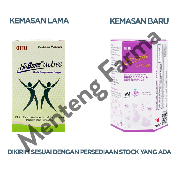 Hi-Bone Chew Grape 30 Tablet - Suplemen Ibu Hamil dan Menyusui For Discount