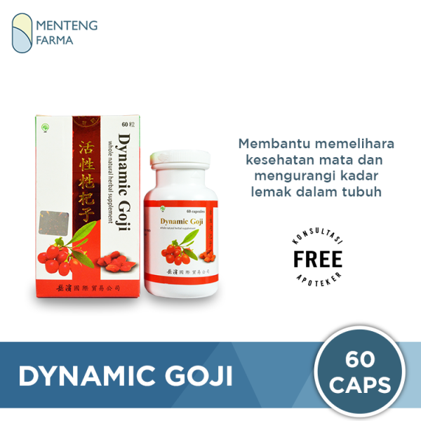 Dynamic Goji - Suplemen Kesehatan Mata, Penurun Lemak Tubuh on Sale