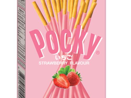 Pocky con cereali e crema fragola 45 gr Supply