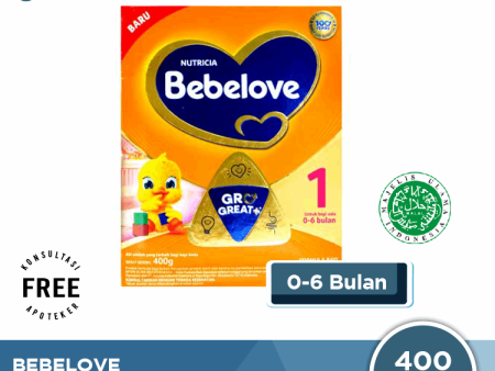 Bebelove 1 (0 - 6 Bulan) Formula Bayi Bubuk 400 Gram Sale