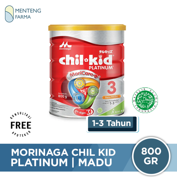 Morinaga Chil Kid Platinum Madu 800 Gr - Susu Pertumbuhan Anak 1-3 Tahun Supply