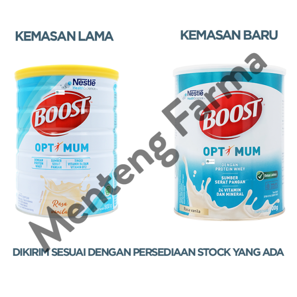 Boost Optimum 800 Gram - Susu Khusus Penambah Nutrisi Harian Lansia Hot on Sale