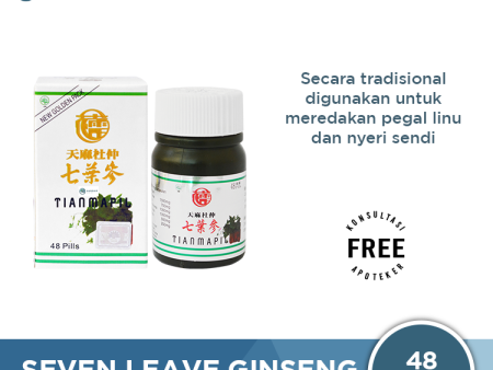 Seven Leave Ginseng (Tien Ma Pil) Hot on Sale