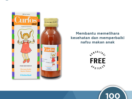 Curfos Sirup 100 mL - Suplemen Penambah Nafsu Makan Anak For Discount