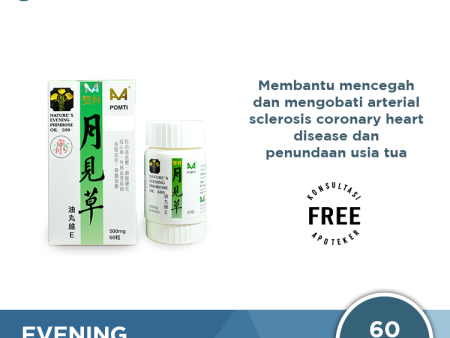 Evening Primrose Oil 500mg - Obat Penurun Lemak Darah   Kolesterol Discount