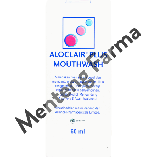 Aloclair Plus Mouthwash 60 mL - Obat Kumur Sariawan dan Luka Mulut Discount