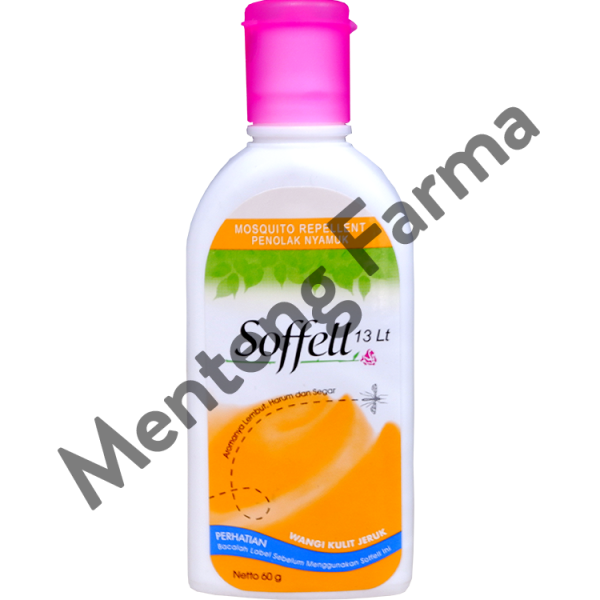 Soffell Lotion Wangi Kulit Jeruk 60 Gr - Lotion Anti Nyamuk Cheap