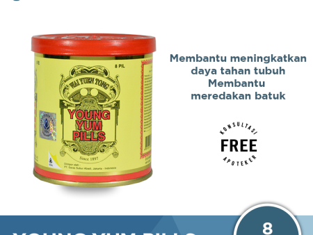 Young Yum Pills - Obat Kesehatan Paru-Paru, Batuk, Mudah Lelah Cheap