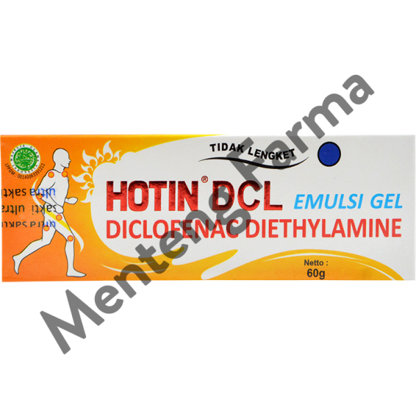 Hot In DCL Emulsi Gel 60 Gr - Gel Pereda Nyeri Sendi, Rematik, Memar Sale