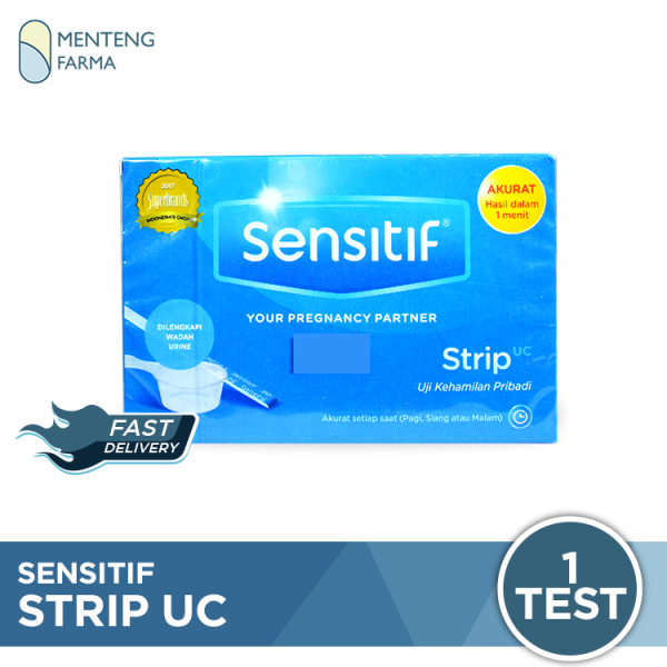 Sensitif Strip UC - Alat Uji Kehamilan   Pregnancy Testpack dilengkapi Cawan Wadah Urin Hot on Sale