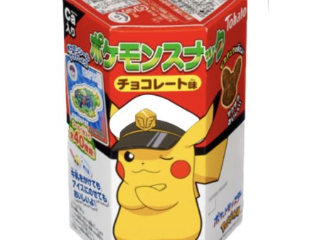 Tohato Pokemon Snack Gusto Cioccolato 23g Fashion