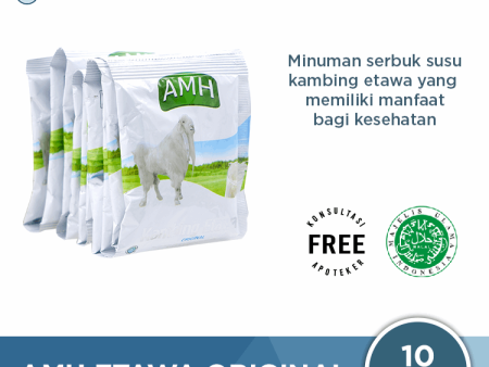 AMH Etawa Original Isi 10 Sachet - Susu Kambing Etawa Original Hot on Sale