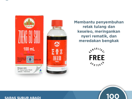 Zheng Gu Shui 100ml - Obat Gosok Keseleo dan Patah Tulang Sale