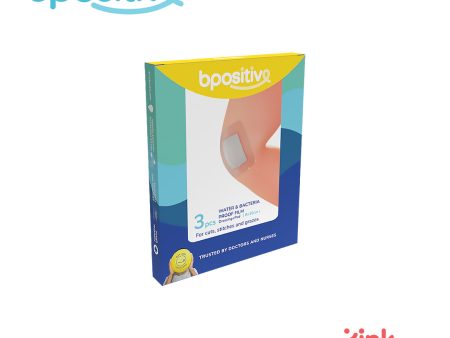 BPositive Water & Bacteria-Proof Film Dressing + Pad (8 x 10cm) Online Hot Sale