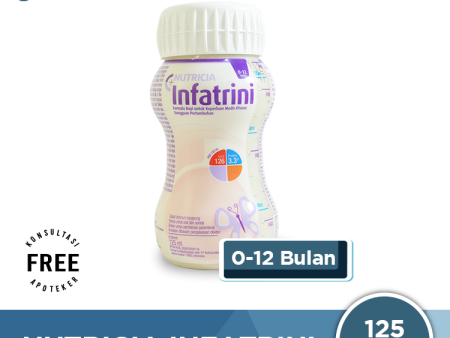 Nutricia Infatrini Susu Formula Bayi - 125 ML Supply