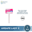 AmSafe Lady 2 - Alat Cukur Dengan Silet Ganda Hot on Sale