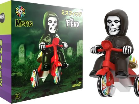 Super7 Misfits Super Cycles - Fiend (Black w Red Trike) Action Figure NIB Danzig Cheap