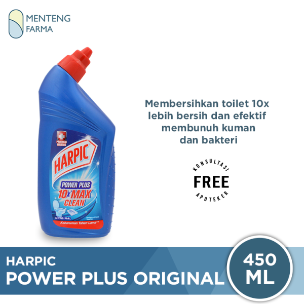 Harpic Power Plus Original 450 ML - Cairan Pembersih Toilet Cheap