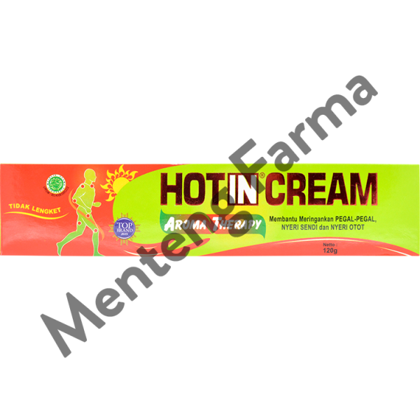 Hot In Cream Aromatherapy 120 Gr - Pereda Nyeri Otot dan Sendi Supply