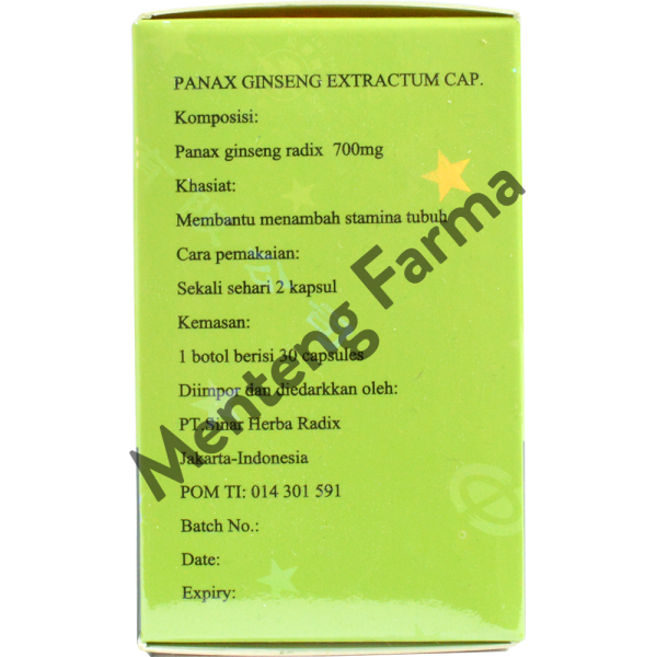 Panax Ginseng Extractum Capsules (Pine Brand) Cheap