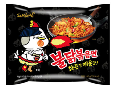 HOT CHICKEN RAMEN NOODLES COREANI INSTANTANEI SUPERPICCANTE 140 GR Supply