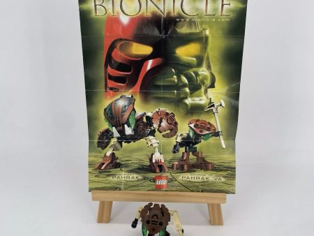 8553 PAHRAK VA Bohrok Va LEGO Bionicle Set Series w  Krana Mask XA 2002 Retired Cheap