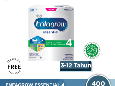 Enfagrow Essential 4 Vanila 400 Gram on Sale