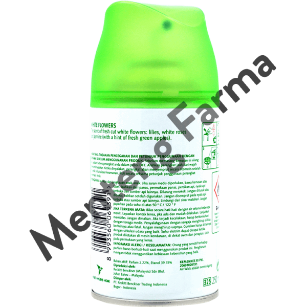 Air Wick Pengharum Ruangan Otomatis Refill White Flower 250 mL - Menyegarkan Ruangan Dengan Aroma Bunga Segar Cheap