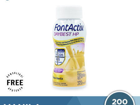 FontActiv Daybest HP Rasa Vanila 200 mL - Susu Khusus Penderita Diabetes on Sale