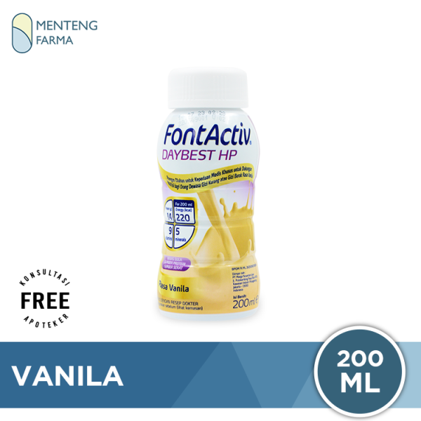 FontActiv Daybest HP Rasa Vanila 200 mL - Susu Khusus Penderita Diabetes on Sale