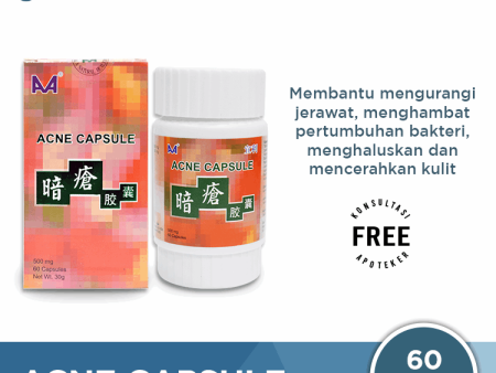 Acne Capsule - Obat Jerawat Sale