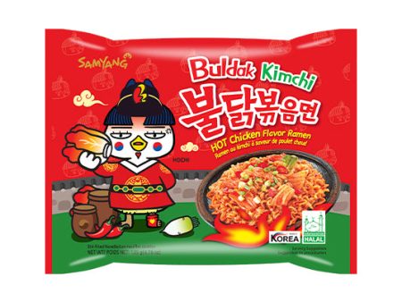 HOT CHICKEN RAMEN KIMCHI NOODLES INSTANTANEI COREANI 135 GR Sale