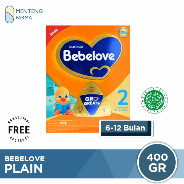 Bebelove 2 (6 - 12 Bulan) Formula Bayi Bubuk 400 Gram Online now