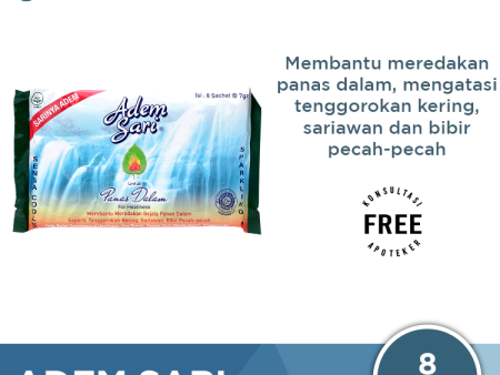 Adem Sari 8 Sachet Discount